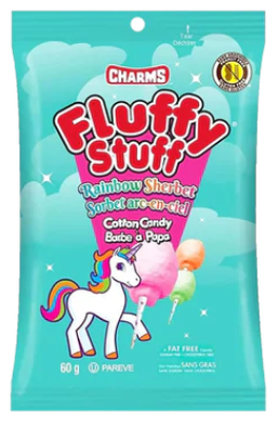 Fluffy Stuff Rainbow Cotton Candy 60g