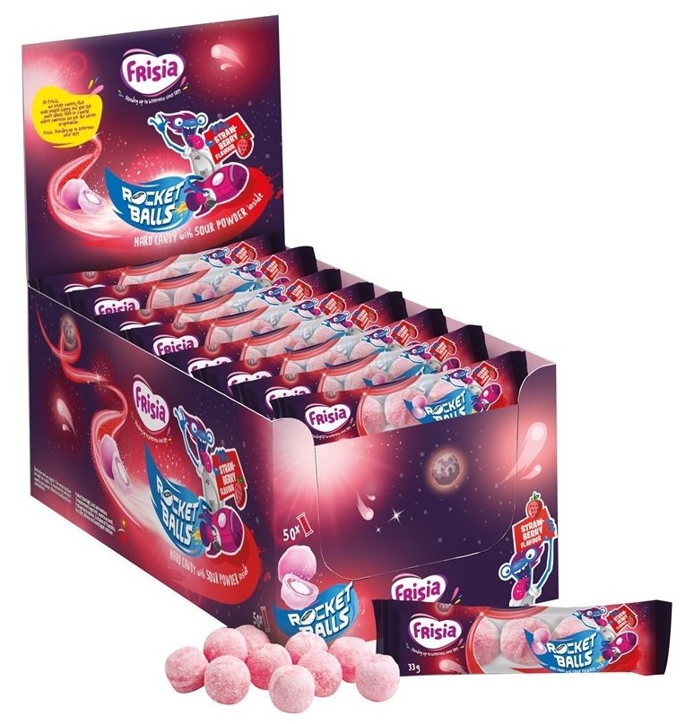 Frisia Rocket Balls Strawberry 33g