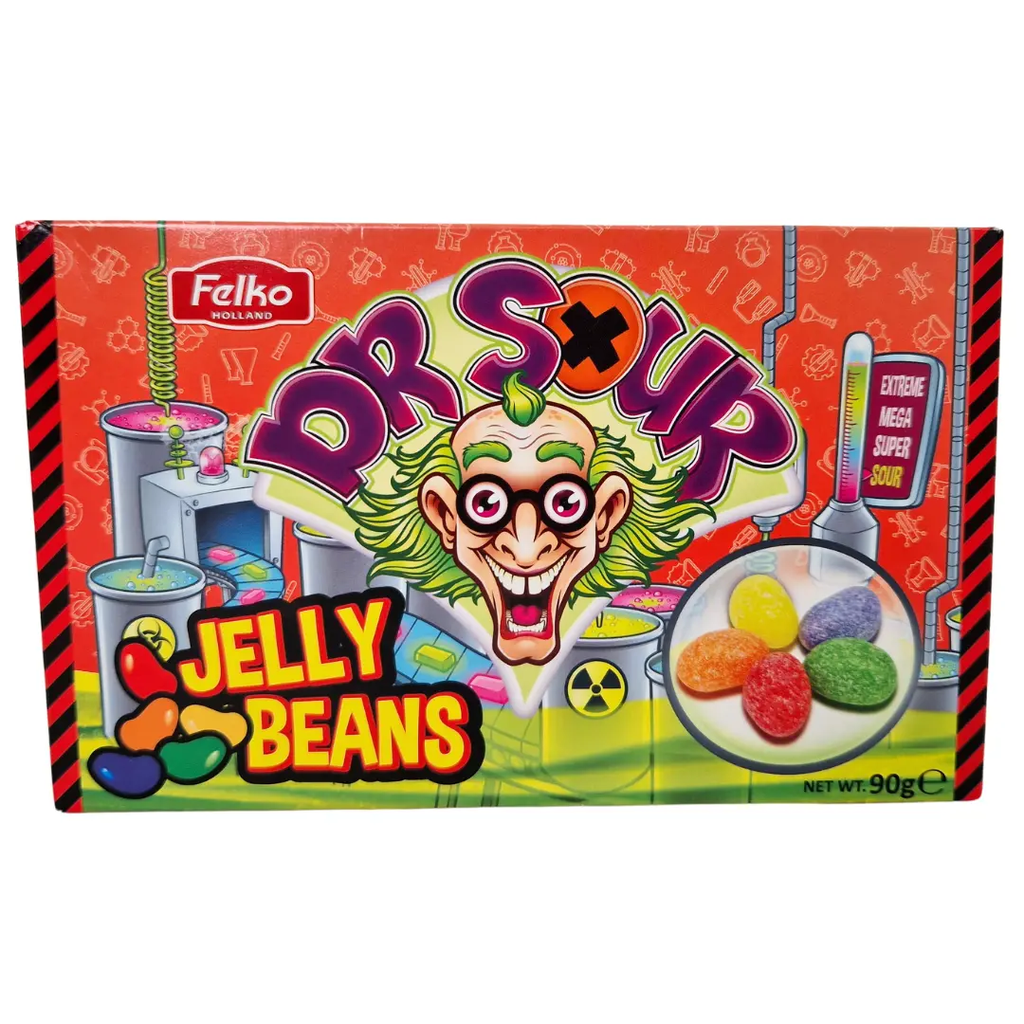 Dr. Sour Jelly Beans 90g