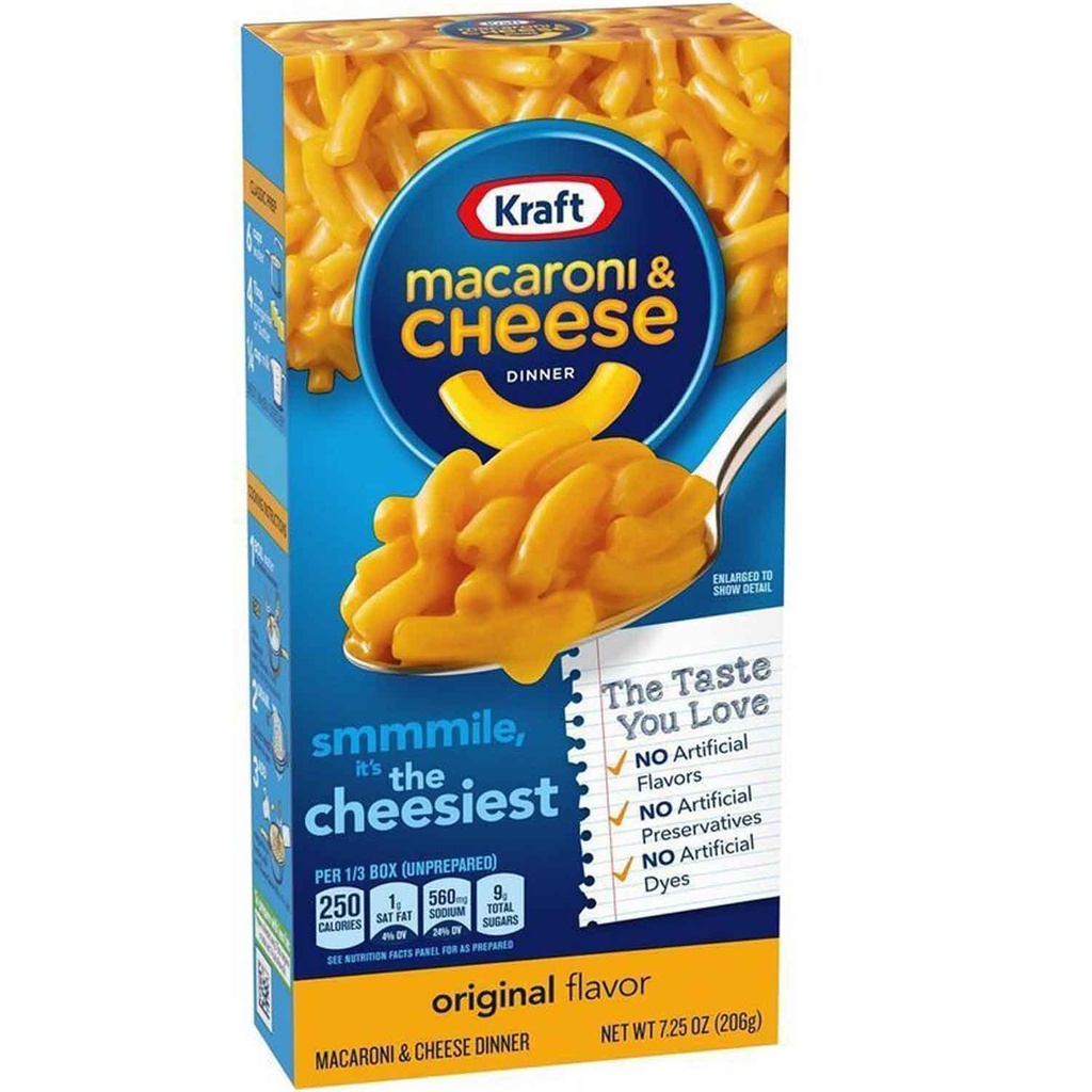 Kraft Macaroni & Cheese 206g