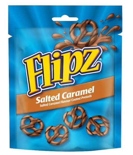 Flipz Salted Caramel Pretzels 90g