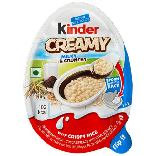 Kinder Creamy Milky & Crunchy 19g