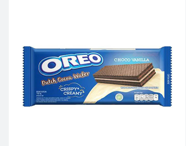 Oreo Dutch Cocoa Wafer Chocolate Vanilla 117g