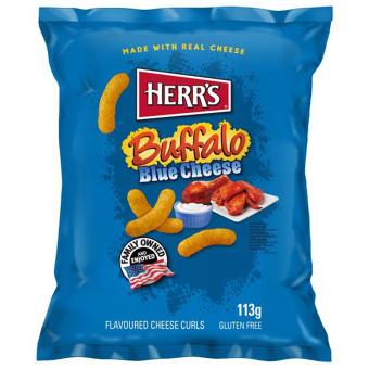 Herr's Buffalo Blue Cheese Curls 113g