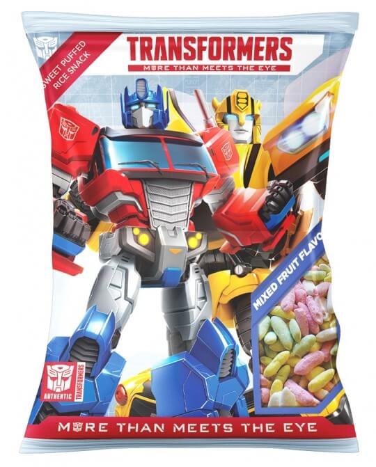 Transformers Sweet Puffed Rice 50g