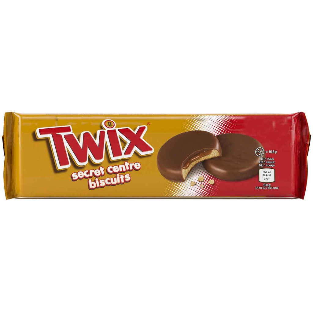 Twix Soft Secret Centre Biscuits 132g