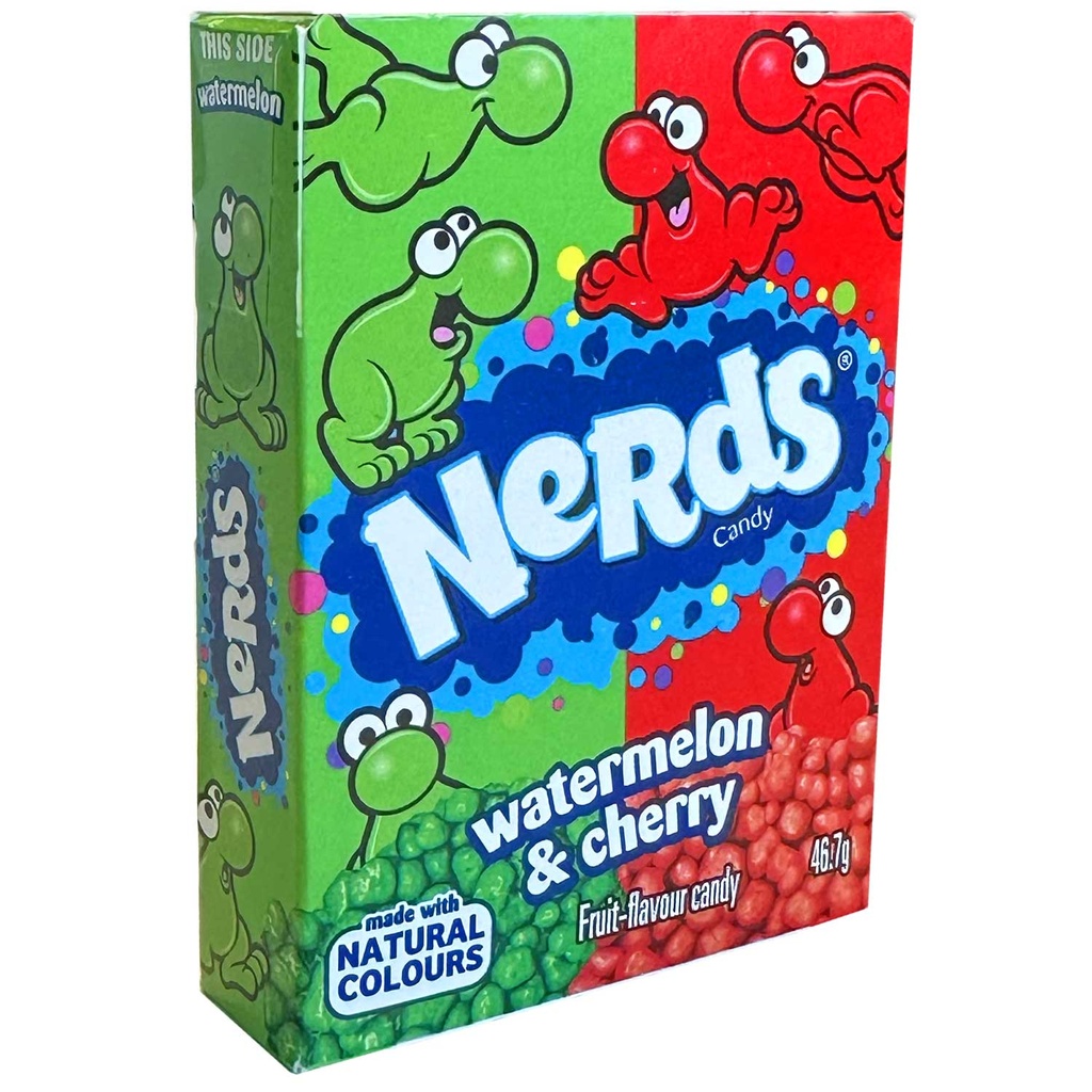 Nerds Watermelon Watermelon & Cherry Candy 46,7g