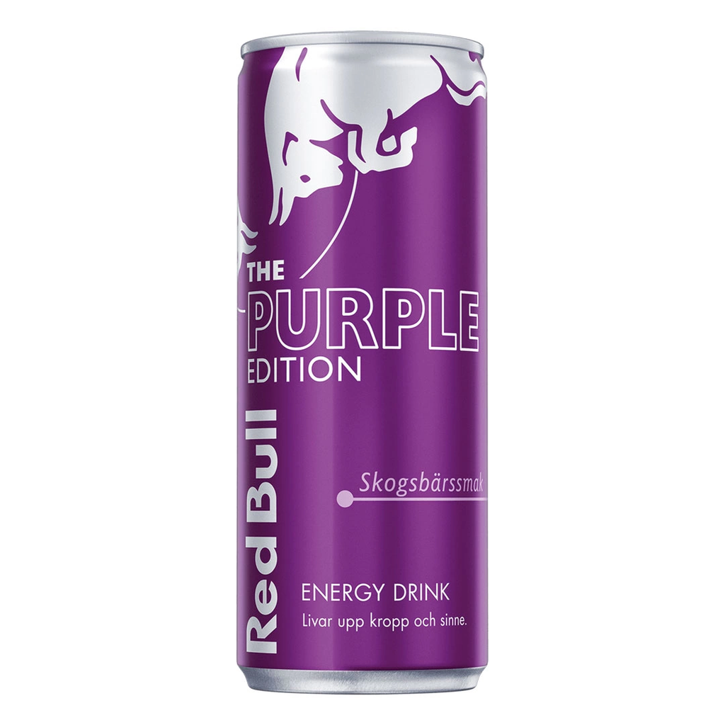 Red Bull Purple Edition Skogsbärssmak 250ml
