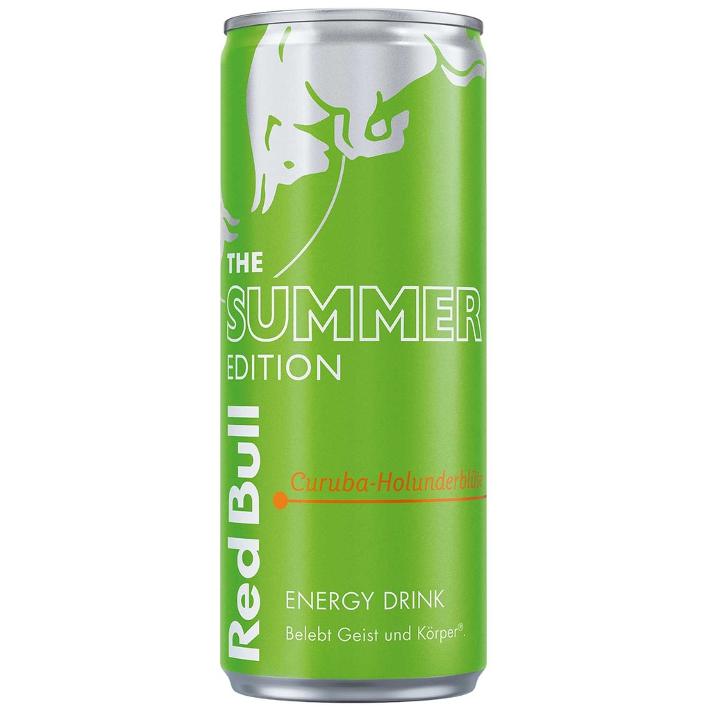 Red Bull Summer Edition Curuba Holunderblüte DE 250ml