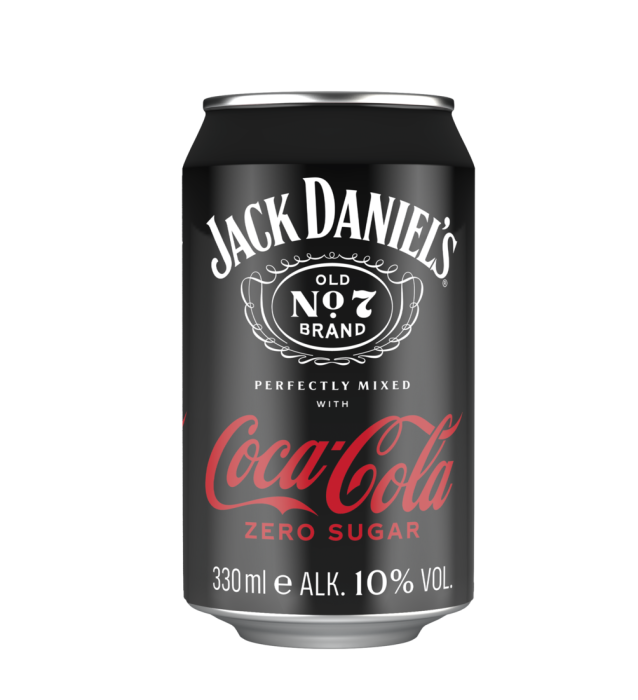 Jack Daniels Cola Zero Sugar 0,33l