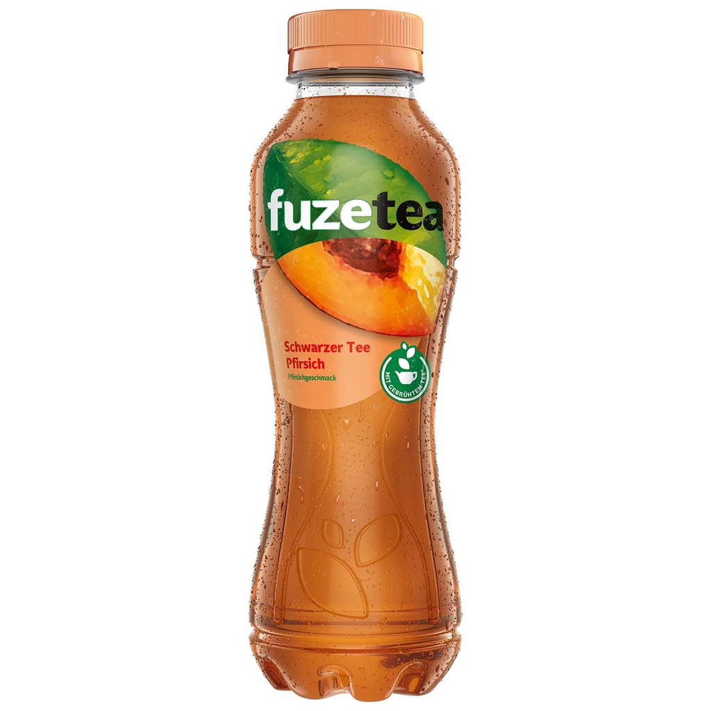 Fuze Tea Schwarzer Tee Pfirsich 0,4l