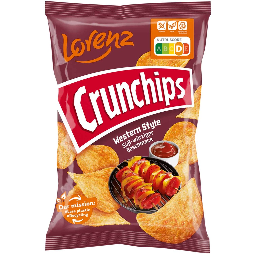 Crun Chips Western Style 150g