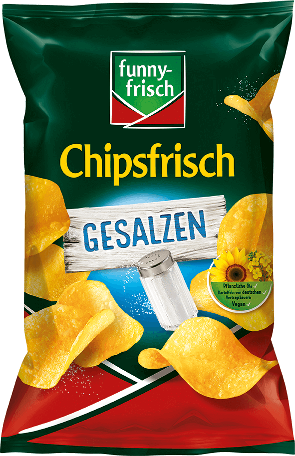 Funny Frisch Chips Gesalzen 150g