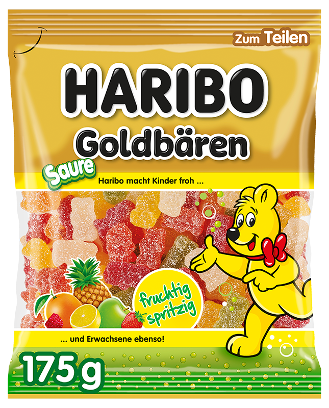 Haribo Saure Goldbären 175g