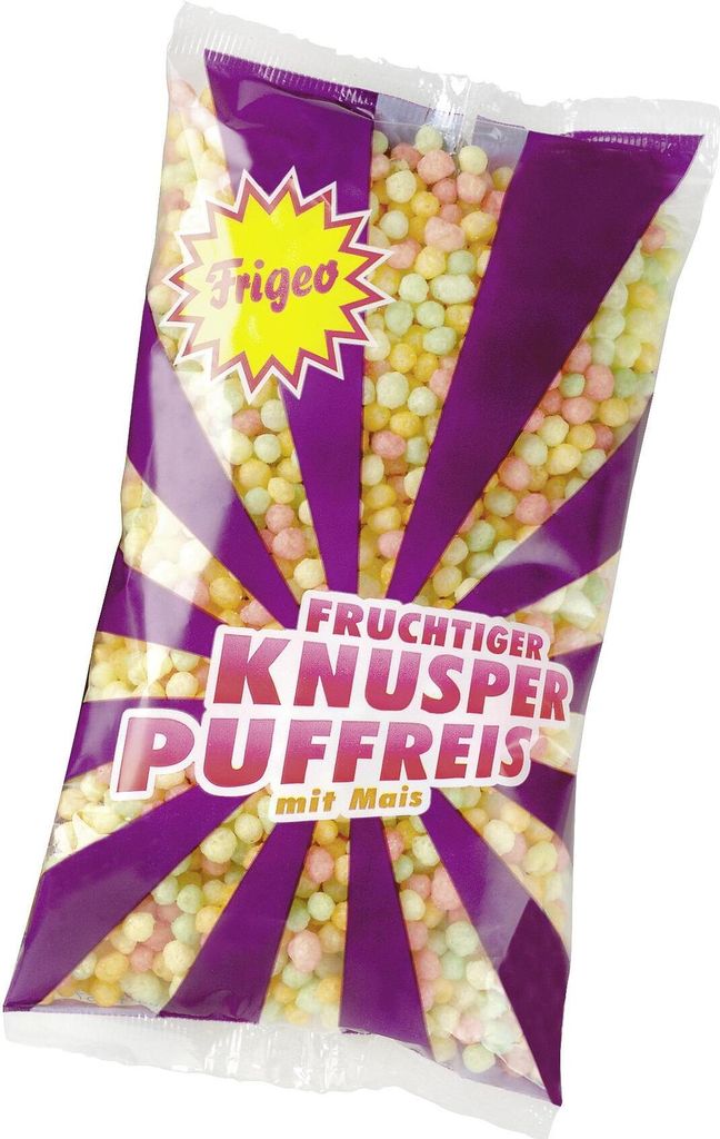 Fruchtiger Knusper Puffreis mit Mais 80g