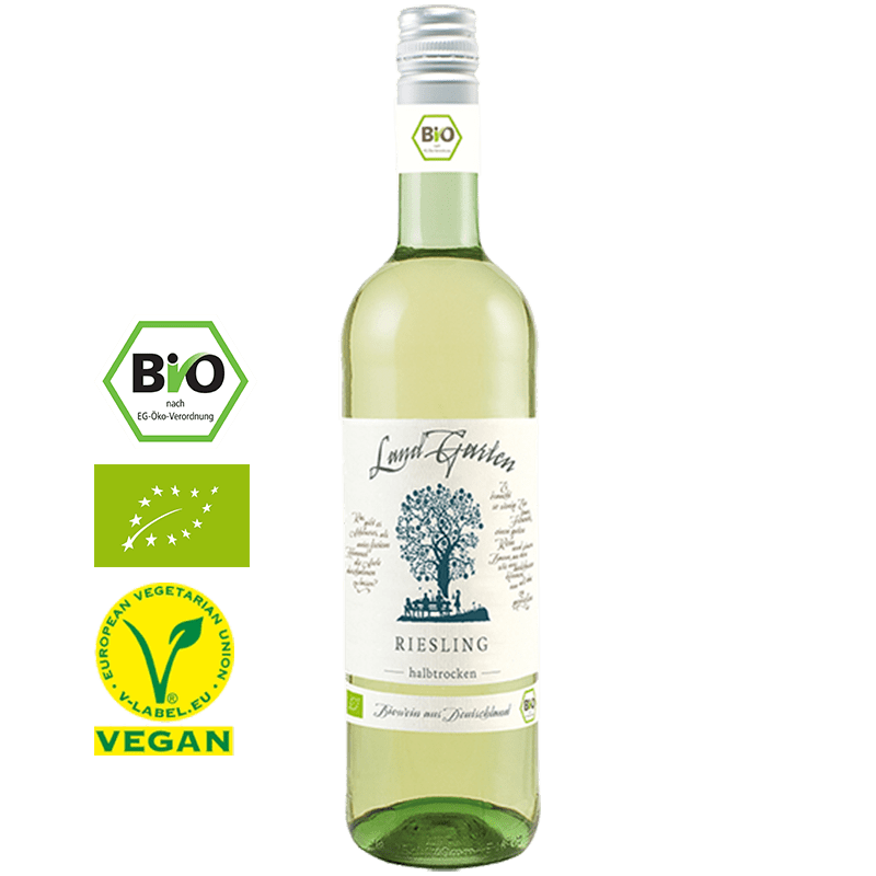 Landgarten Riesling Halbtrocken 0,75l