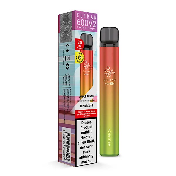 Elf Bar 600 Apple Peach 2ml