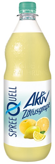 Spreequell Aktiv Zitrusgrape 1l