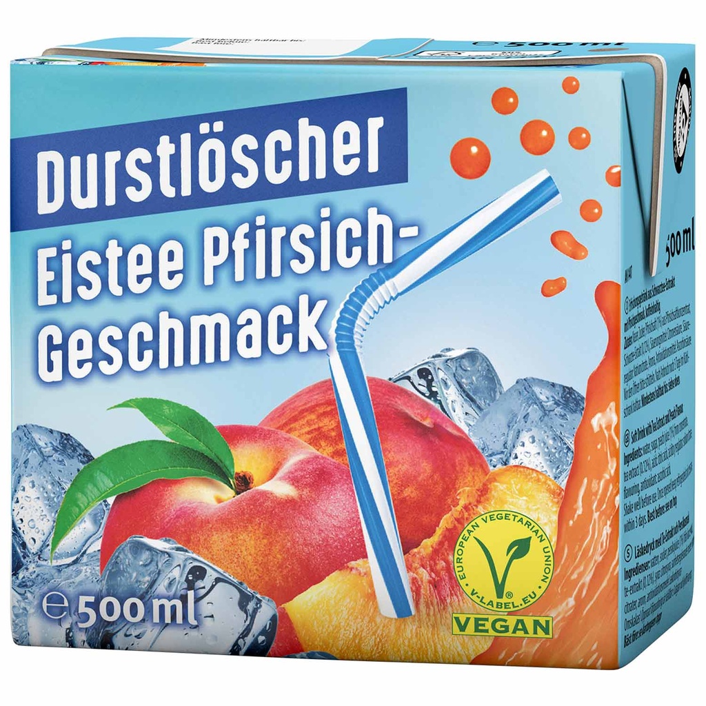 Durstlöscher Eistee Pfirsisch 500ml