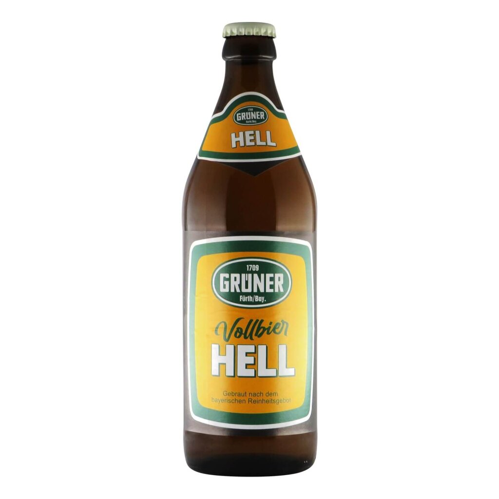 Grüner Vollbier Hell 0,5l