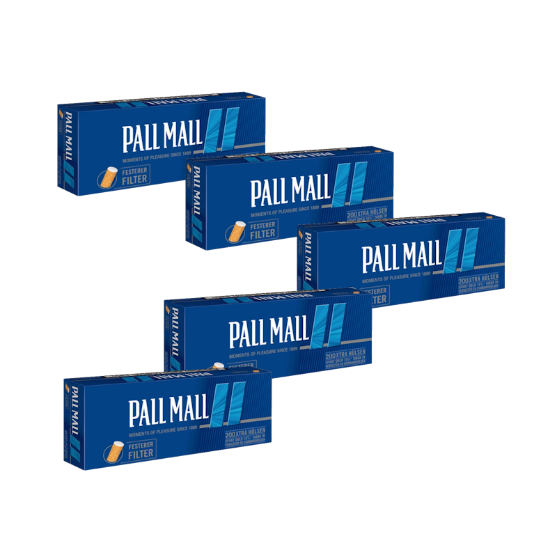 Pall Mall Blue Hülsen