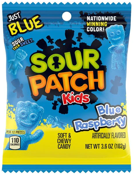 Sour Patch Kids Blue Raspberry Bag 102g