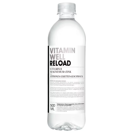 Vitamin Well Reload Zitrone Limette 0,5l