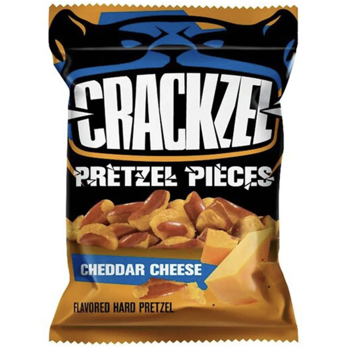 Crackzel Pretzel Pieces Cheddar Cheese 85g