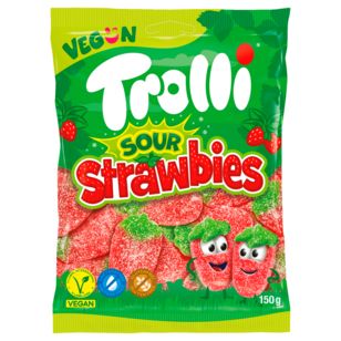 Trolli Sour Strawberries 150g