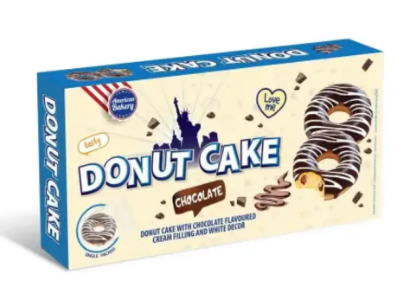 Aerican Bakery Donut Cake Chocolate 135g