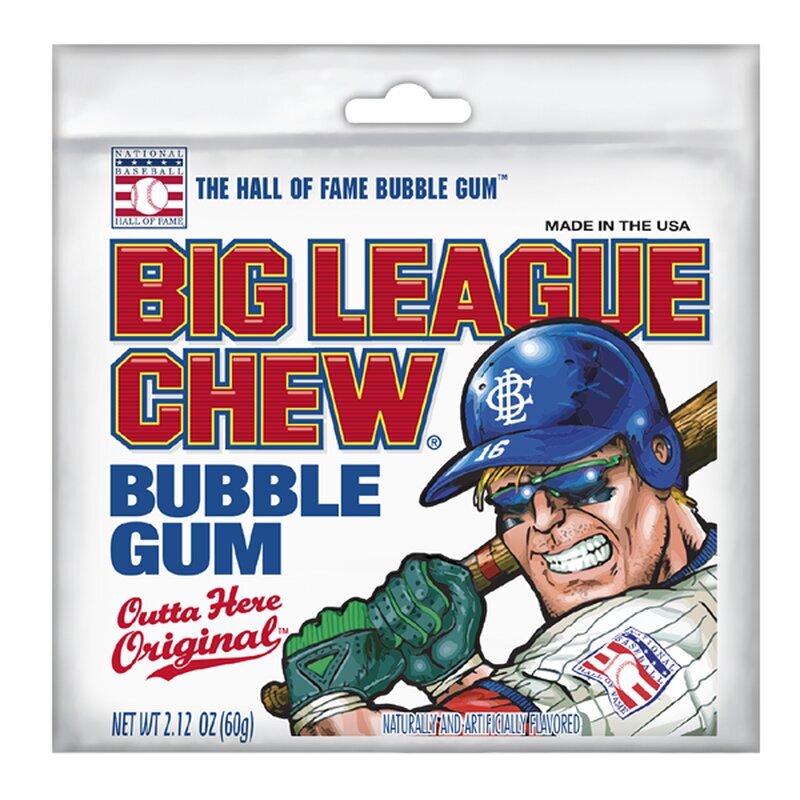 Big League Chew Bubble Gum Outta Here Original 60g