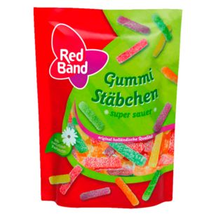 Red Band Gummi Stäbchen 200g