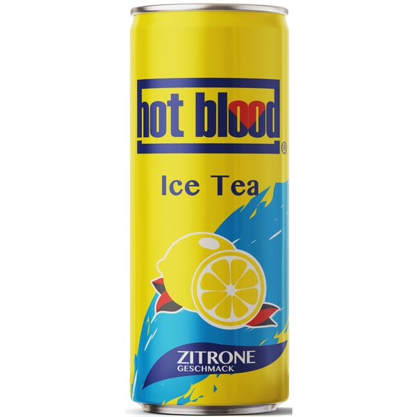 Hot Blood Ice Tea Zitrone 0,25l