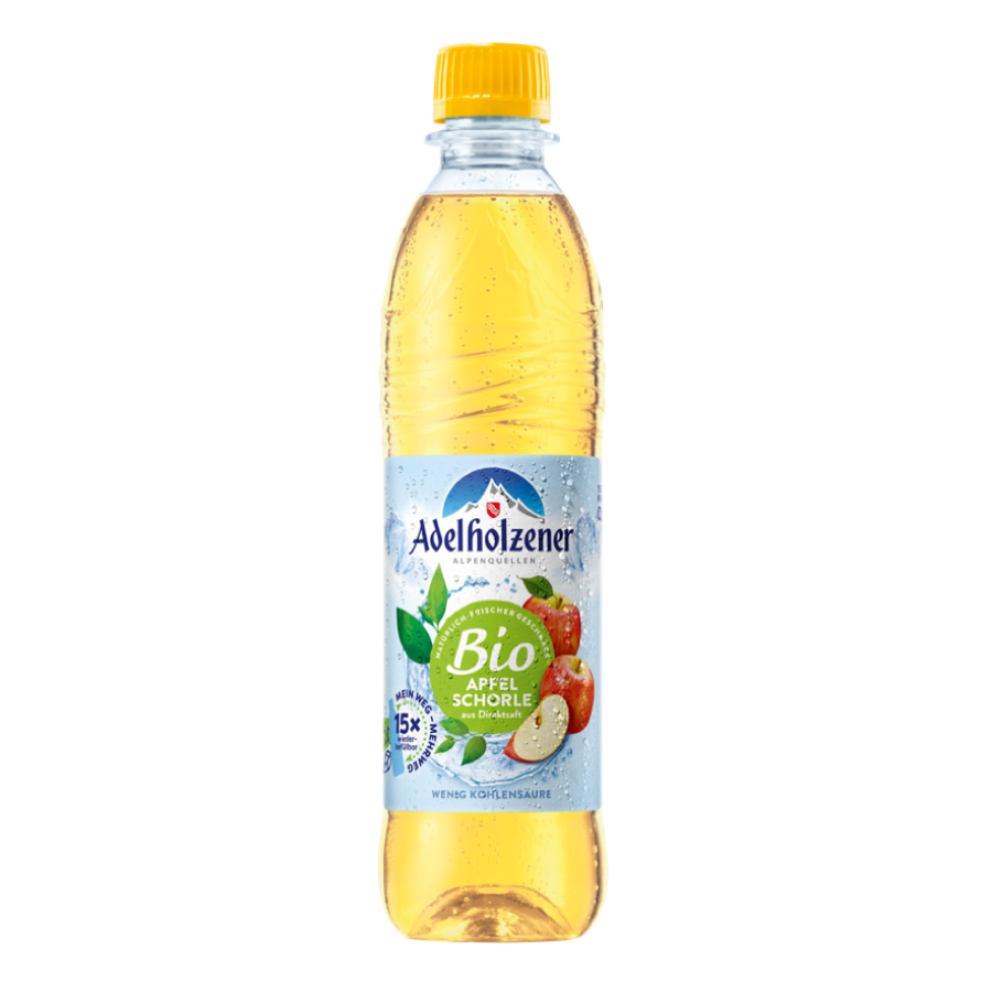 Adelholzener Bio Schorle Apfel 0,5l
