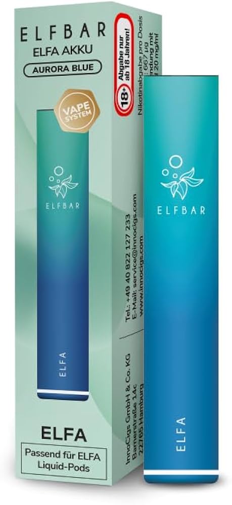 Elf Bar Elfa Aurora Blue 500mAh