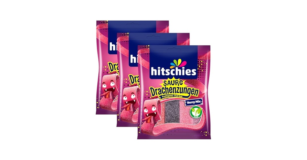 Hitschies Saure Drachenzungen Berry Mix 125g