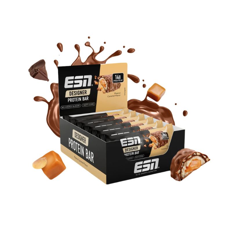 ESN Protein Designer Bar Peanut Caramel 45g