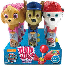 Paw Patrol Pop Ups Lollipop 10g