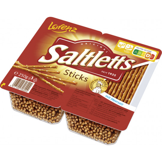 Lorenz Saltletts Salzstangen 250g