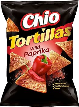 Chio Tortillas Wild Paprika 110g