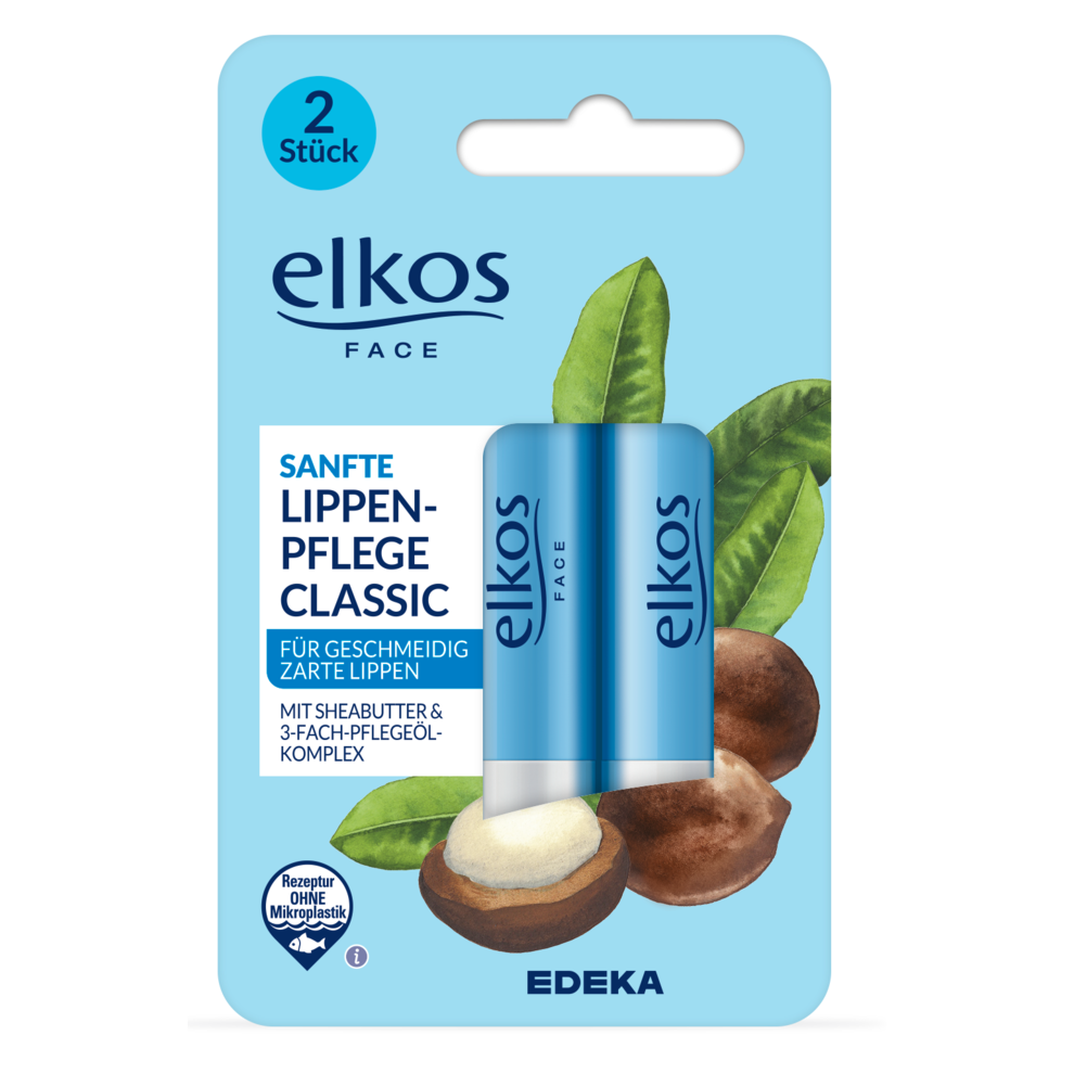 Elkos Lippenpflege classic 2 Stück