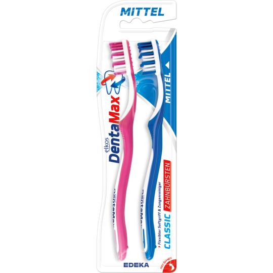 Denta Max Zahnbürste Mittel 2 Stück