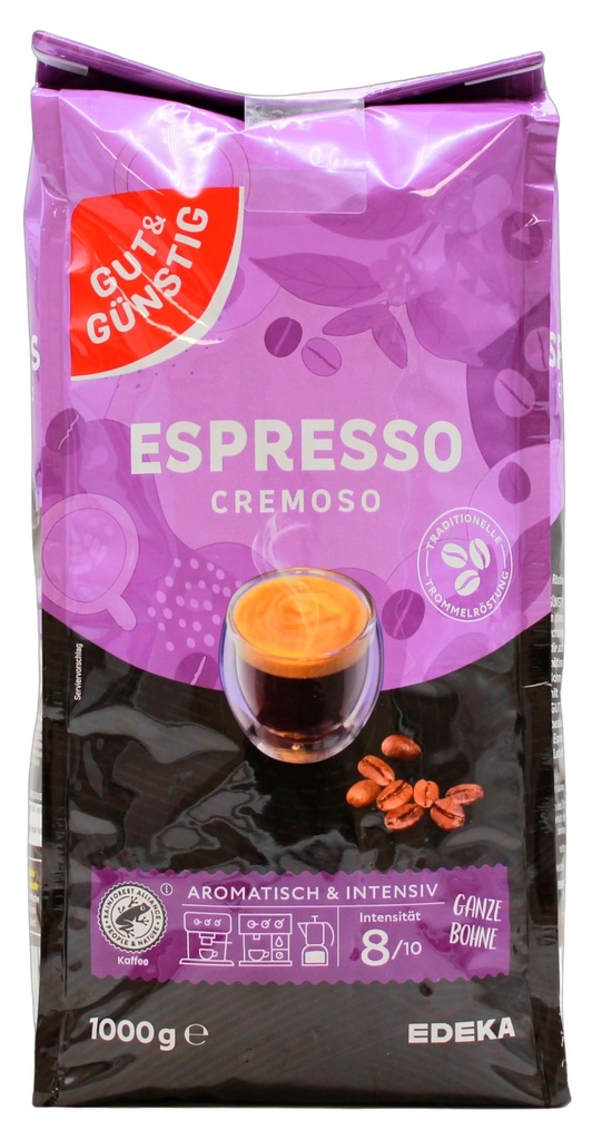 Gut & Günstig Espresso Cremoso 1kg