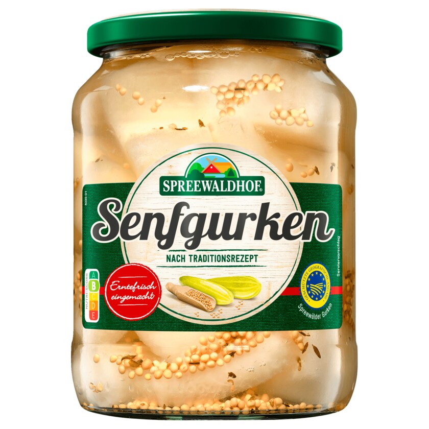 Spreewald Senfgurken 670g