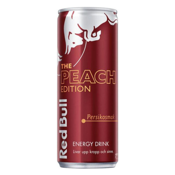 Red Bull Peach Edition Persikosmak 250ml