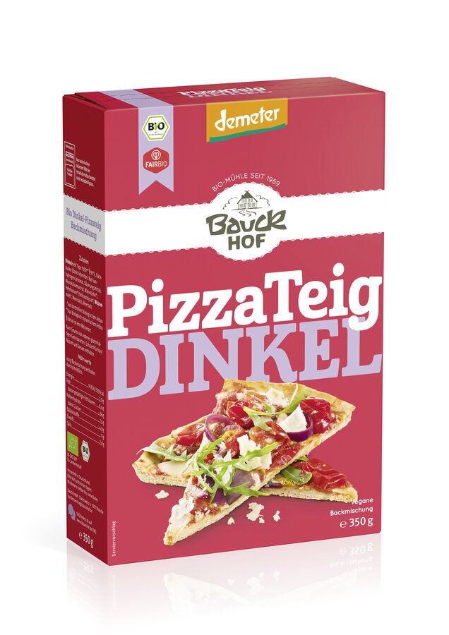 BauckMühle Pizza Teig Dinkel 350g