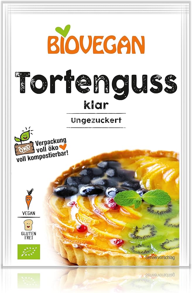BioVegan Mein Tortenguss Klar 7g