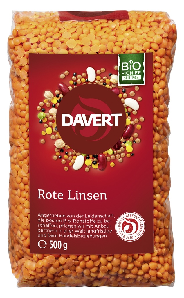 Rote Linsen 500g