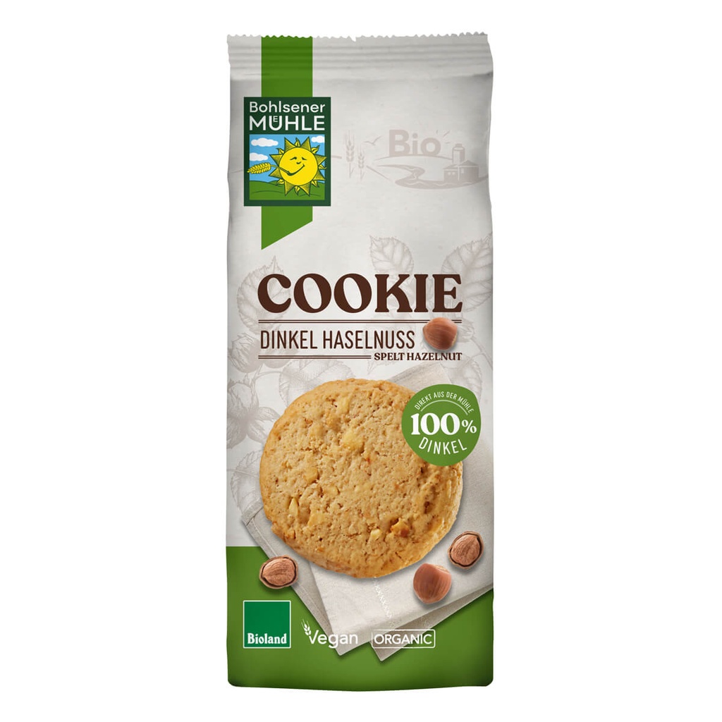 Cookie Dinkel Haselnuss 175g