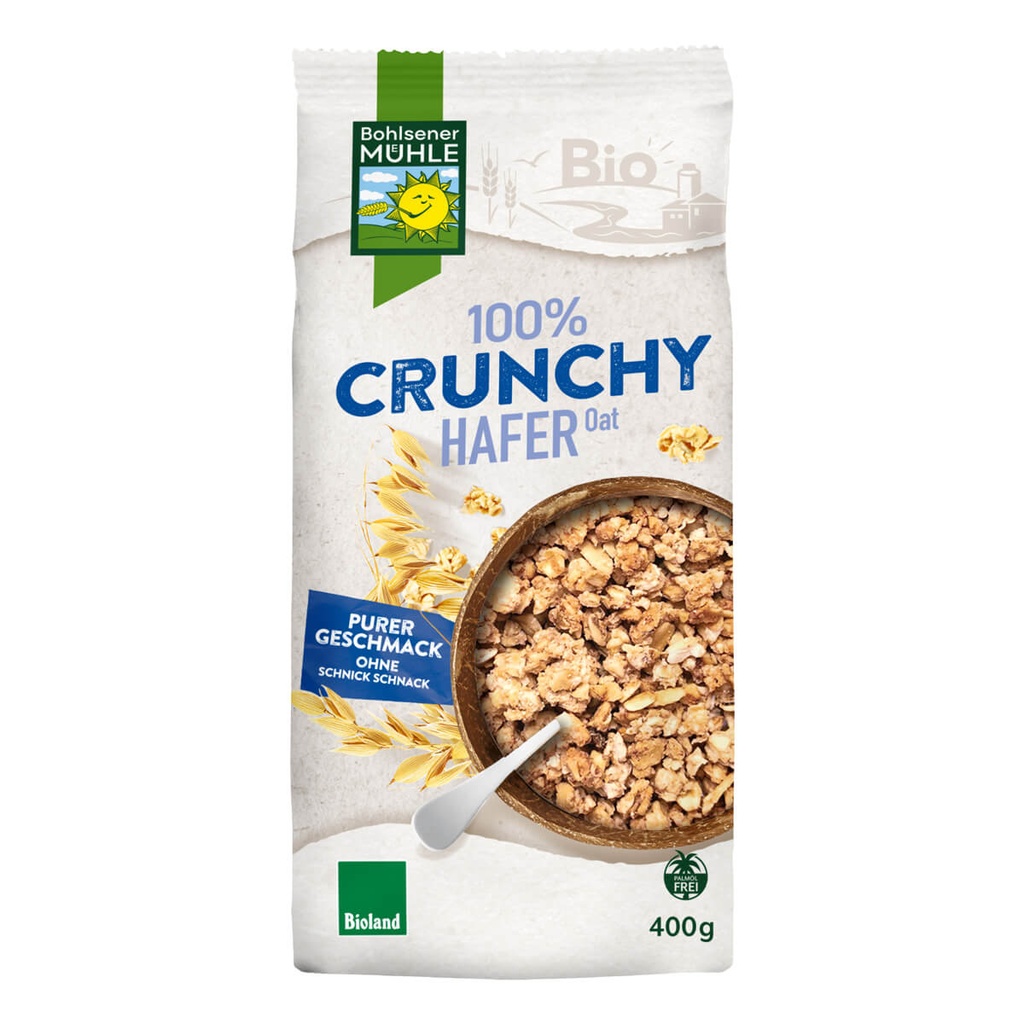 100% Hafer Crunchy 400g